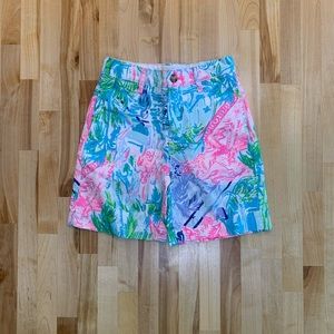 Lilly Pulitzer Boys Beaumont shorts, size 4 in Bohemian Queen